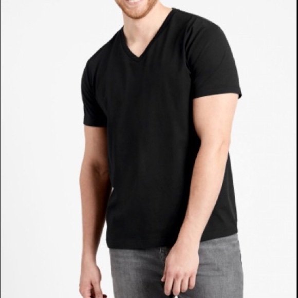 BANANA REPUBLIC PREMIUM PIMA COTTON VNECK | XL